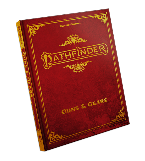 Load image into Gallery viewer, Pathfinder Guns &amp; Gears Special Edition Hardcover (Second Edition) by Paizo
