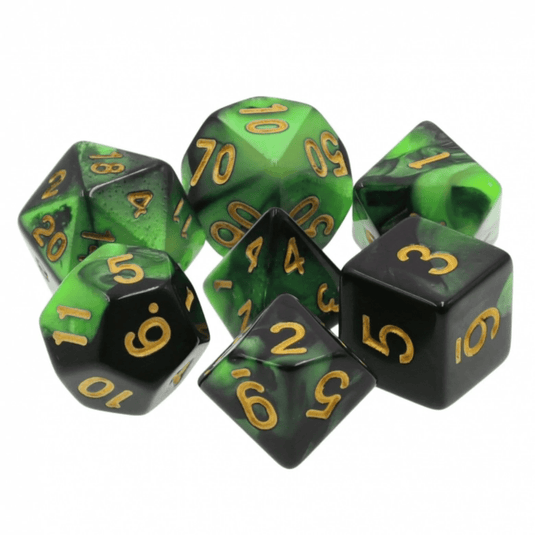 Foam Brain Games Lakebed RPG Dice Set FBG2162 - Cobbco