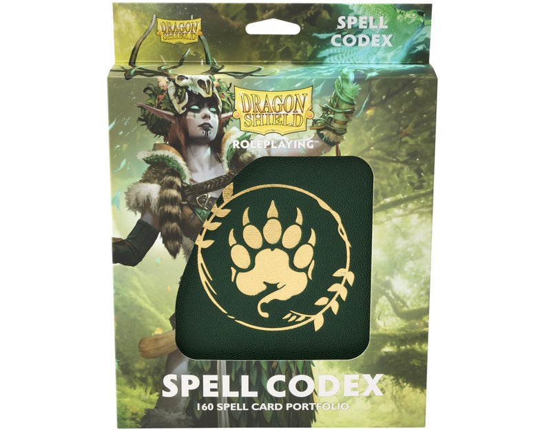Load image into Gallery viewer, Dragon Shield Roleplaying: Spell Codex - Forest Green AT-50016
