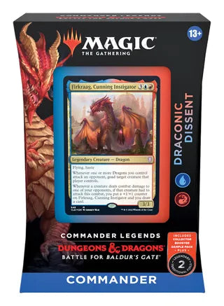 Magic the Gathering Commander Legends: Battle for Baldur's Gate - Draconic Dissent Commander Deck