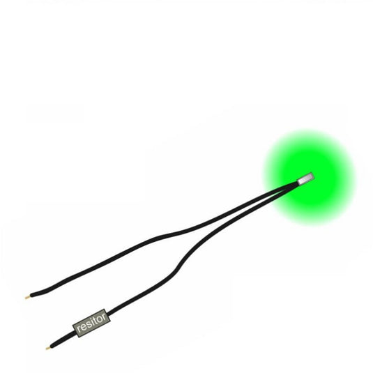 Green Stuff World for Models and Miniatures Green LED Lights - 1mm 1412