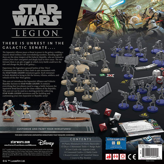 Star Wars: Legion - Clone Wars Core Set Starter Game Fantasy Flight Games SWL44