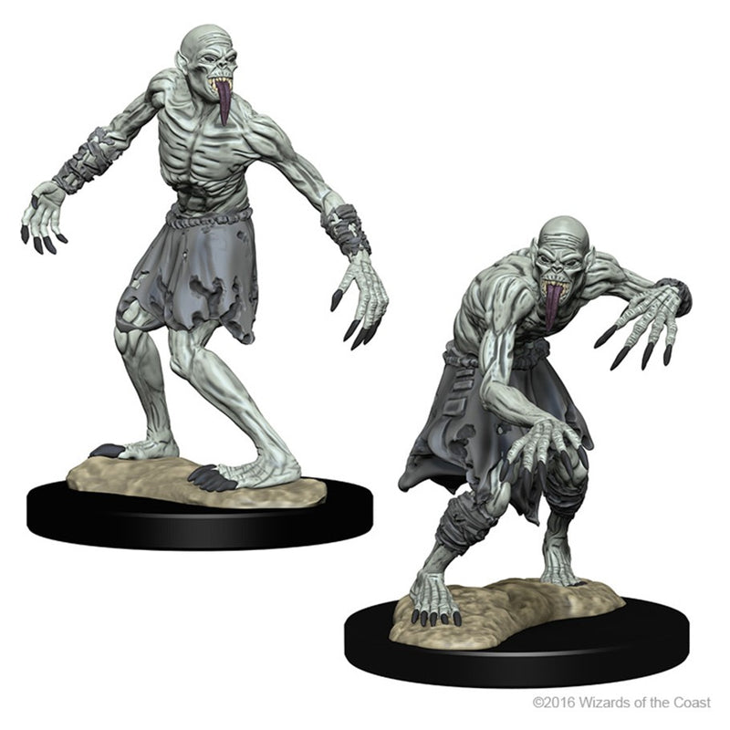 Load image into Gallery viewer, D&amp;D Nolzurs Marvelous Unpainted Minatures: Wave 1: Ghouls 725719
