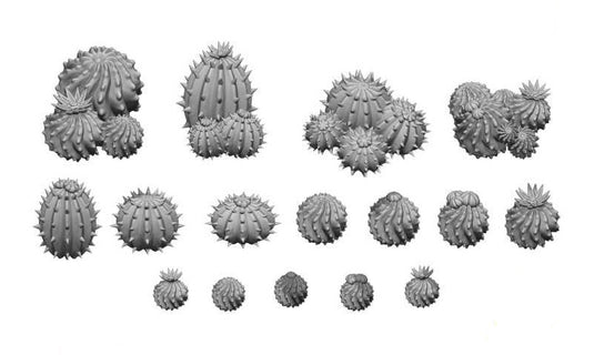 Green Stuff World for Models and Miniatures - Barrel Cactus 11614