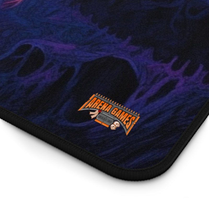 Load image into Gallery viewer, Neon Series High Fantasy RPG - Male Adventurer #1 Neoprene Playmat, Mousepad for Gaming
