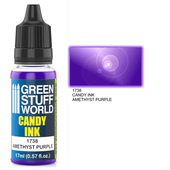 Green Stuff World –Candy Ink for Models and Miniatures Amethyst Purple 1738