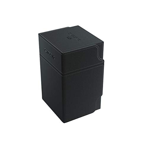 Gamegenic Deck Box: Watchtower Convertible Black (100ct), Asmodee