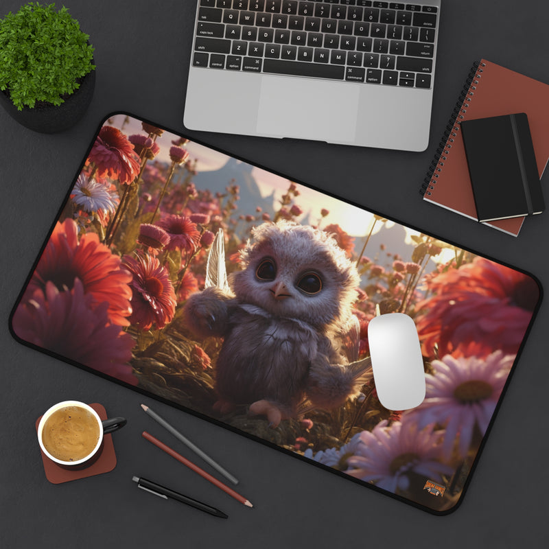 Load image into Gallery viewer, Design Series High Fantasy RPG - Baby Owlbear Adventurer #4 Neoprene Playmat, Mousepad for Gaming, RPGs, Card Games
