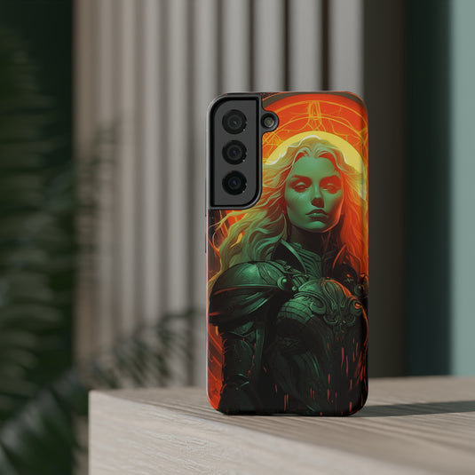 Fantasy Series Impact-Resistant Phone Case for iPhone and Samsung - Paladin