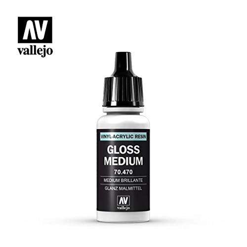 Vallejo Acrylic Paint, Gloss Medium