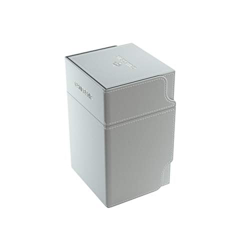 Gamegenic Deck Box: Watchtower Convertible White (100ct), Asmodee