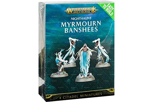 Load image into Gallery viewer, Games Workshop Warhammer Age of Sigmar Easy to Build Myrmourn Banshees 71-11
