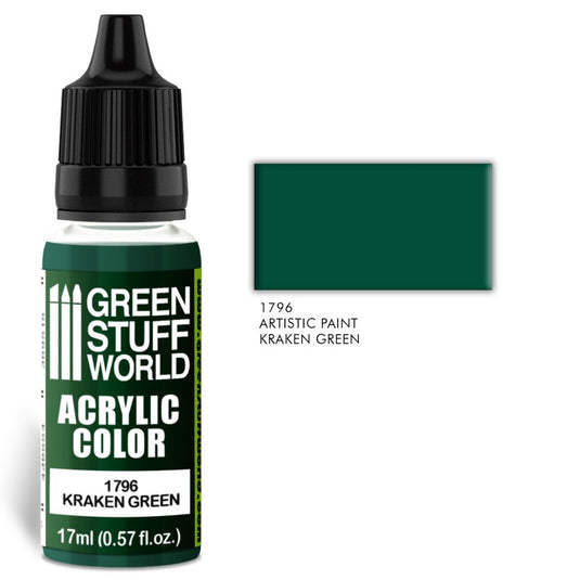 Green Stuff World - Acrylic Color Kraken Green 1796