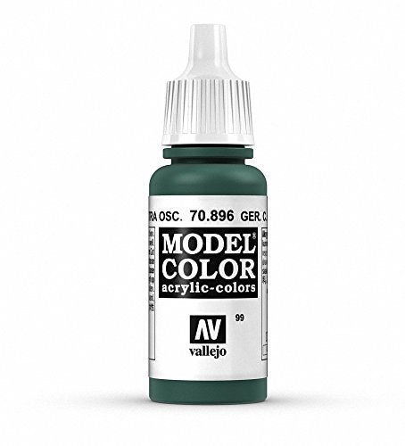 Vallejo Model Color German Dark Green Paint, 17ml