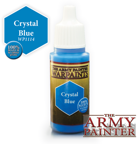 The Army Painter Warpaints 18ml Crystal Blue "Blue Variant" WP1114
