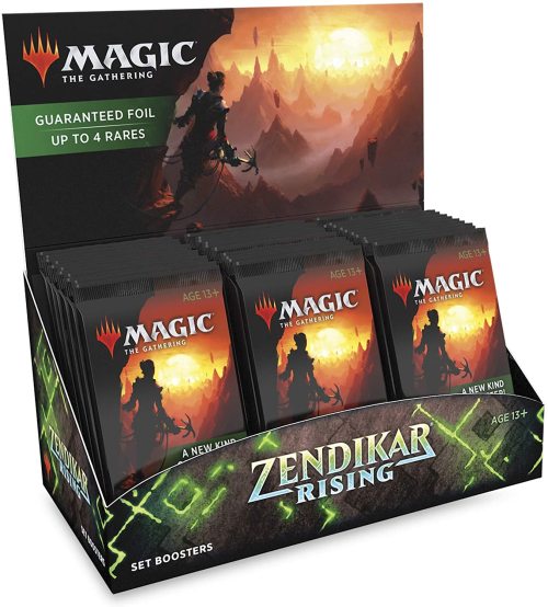 Magic The Gathering Zendikar Rising Set Booster Box (30 Packs)