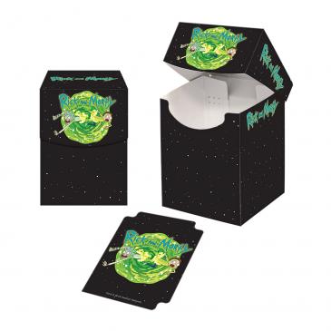 Ultra Pro Deck Box PRO 100+ Rick and Morty Version 3 Hold 100 Sleeved Cards