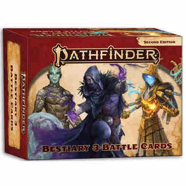 Paizo Pathfinder Bestiary 3 Battle Cards (P2)