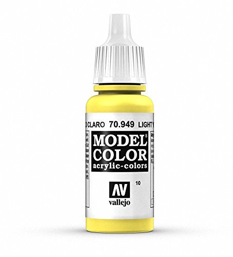 Vallejo Model Color Acrylic Paint, Light Yellow