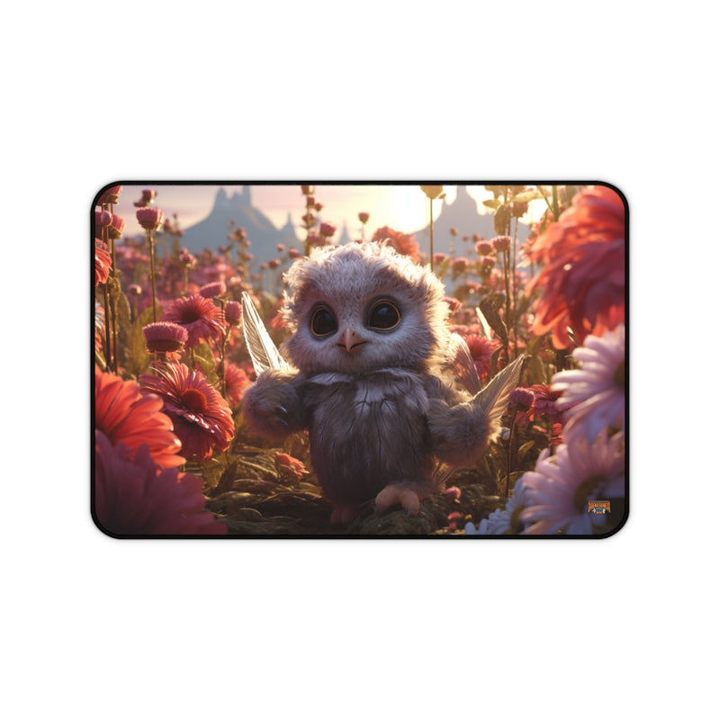 Load image into Gallery viewer, Design Series High Fantasy RPG - Baby Owlbear Adventurer #4 Neoprene Playmat, Mousepad for Gaming, RPGs, Card Games
