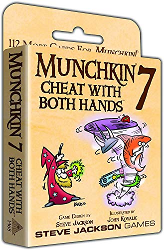 Munchkin 7 - Cheat With Both Hands 112 More Cards for Munchkin