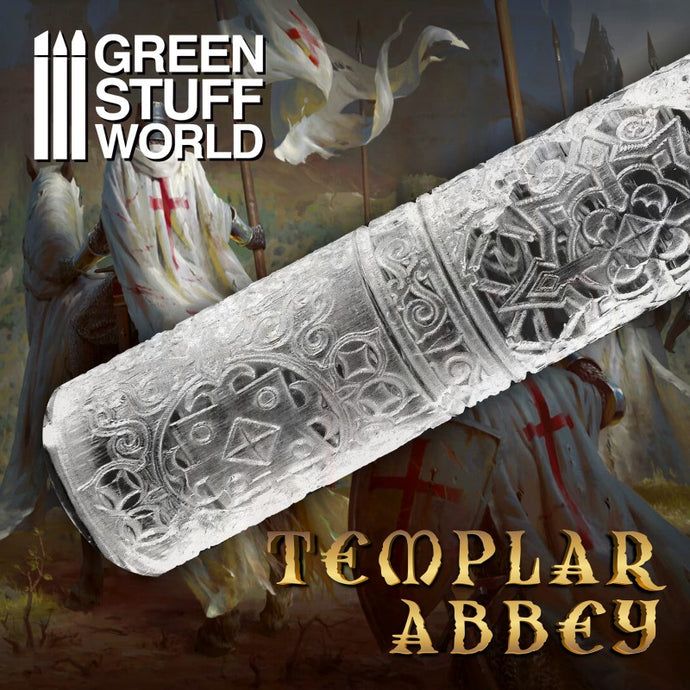 Green Stuff World Rolling Pin - Templar Abbey 2987