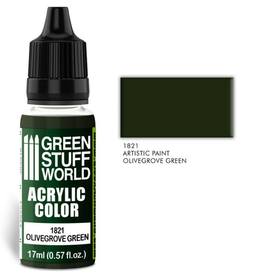 Green Stuff World - Acrylic Color Olivegrove Green 1821