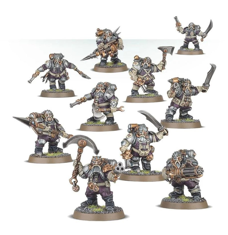 Load image into Gallery viewer, Games Workshop Warhammer Kharadron Overlords Arkanaut Company 84-35
