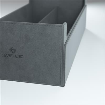 Load image into Gallery viewer, Gamegenic Deck Box: Dungeon Convertible Midnight Gray (1100ct), Midnight Gray, Asmodee
