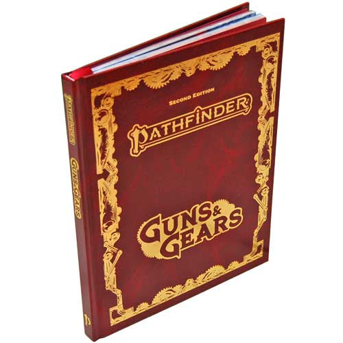 Load image into Gallery viewer, Pathfinder Guns &amp; Gears Special Edition Hardcover (Second Edition) by Paizo
