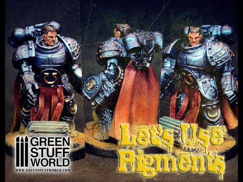 Load and play video in Gallery viewer, Green Stuff World Rust Pigment for Modeling Miniatures - Medium Red Oxide 1752
