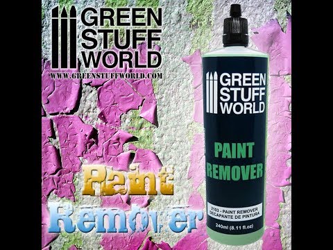 Load and play video in Gallery viewer, Green Stuff World for Models &amp; Miniatures: Paint Remover 2103
