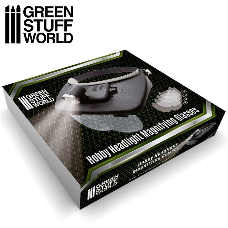 Load image into Gallery viewer, Green Stuff World for Models &amp; Miniatures Headlight Magnifying Glasses 2385
