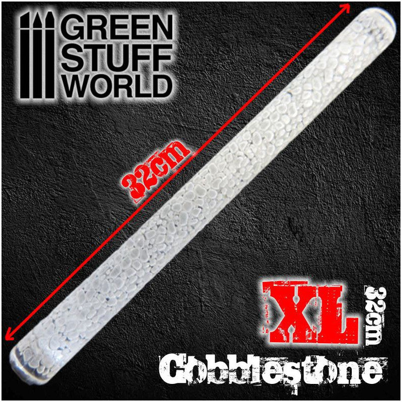 Load image into Gallery viewer, Green Stuff World Mega Rolling Pin Cobblestone 1477
