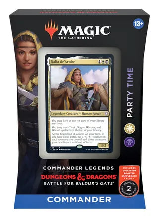 Magic the Gathering Commander Legends: Battle for Baldur's Gate - Party Time Commander Deck