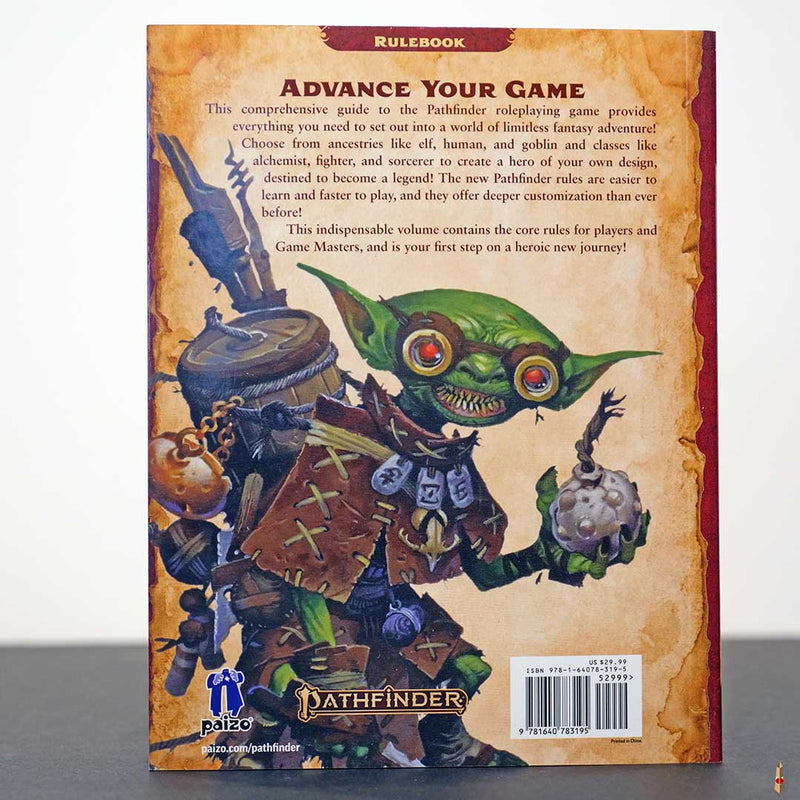 Pathfinder Core Rulebook Pocket Edition (Second Edition) by Paizo – Cobbco