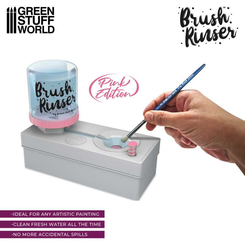 Load image into Gallery viewer, Green Stuff World Brush Rinser 11792 Pink Edition

