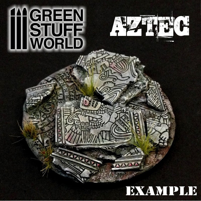 Load image into Gallery viewer, Green Stuff World Rolling Pin – Aztec 1397
