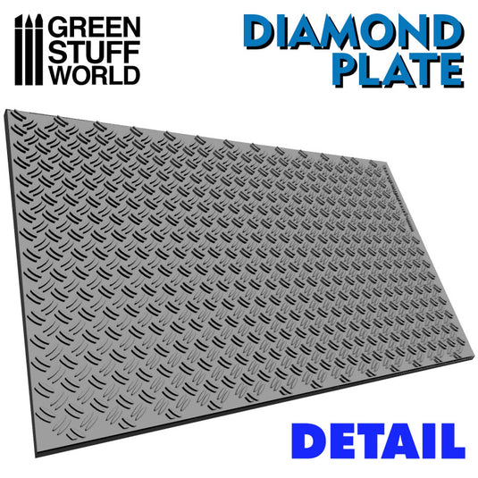 Green Stuff World Rolling Pin – Diamond Plate 2509