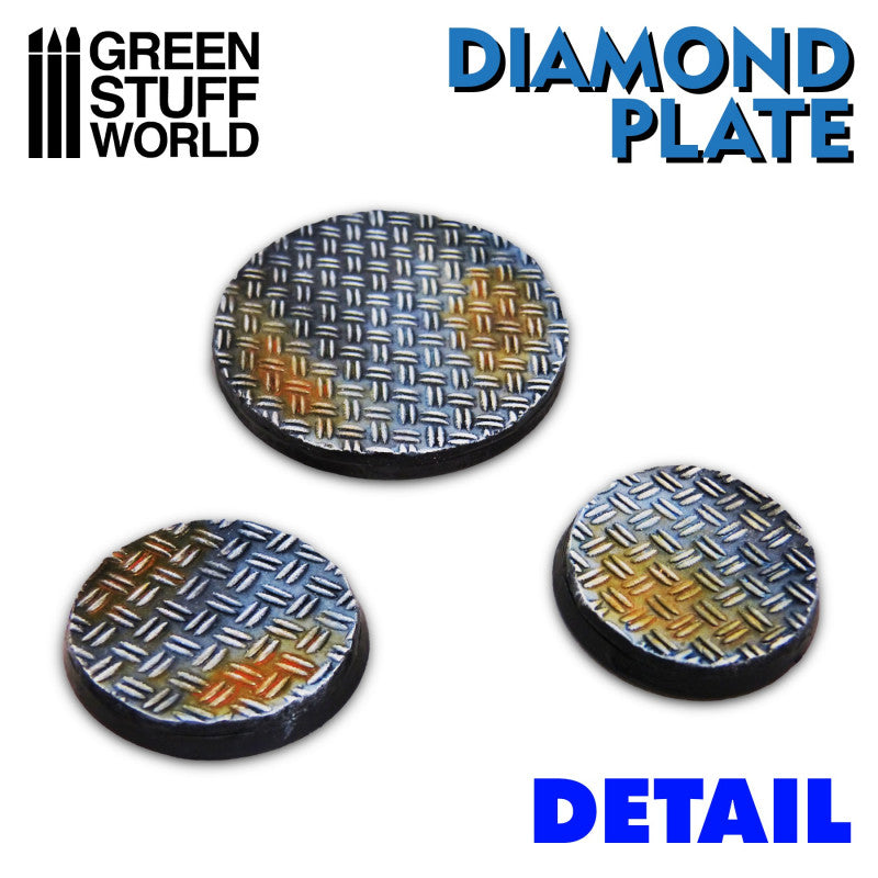 Load image into Gallery viewer, Green Stuff World Rolling Pin – Diamond Plate 2509
