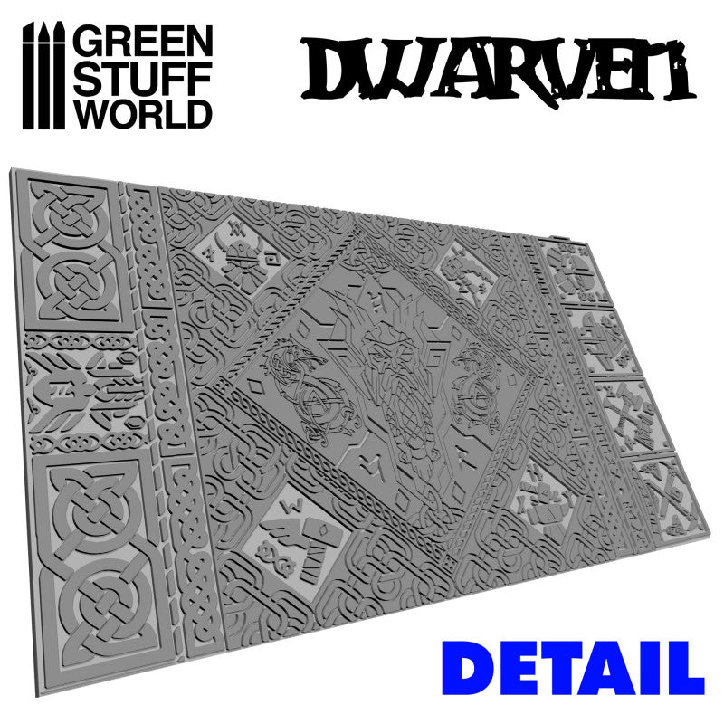 Load image into Gallery viewer, Green Stuff World Rolling Pin – Dwarven 2386
