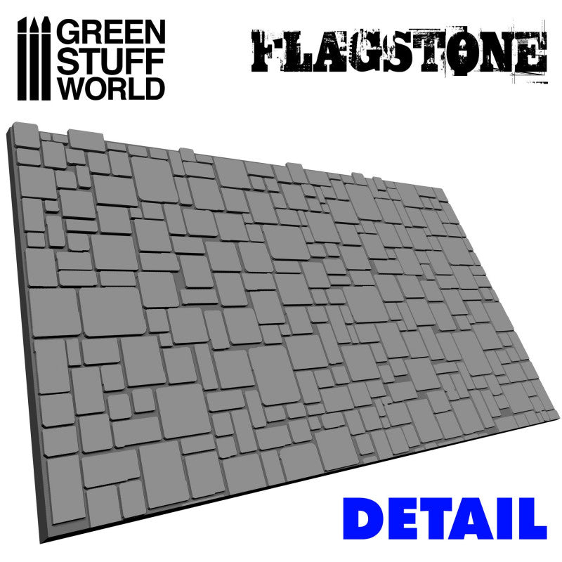 Load image into Gallery viewer, Green Stuff World Rolling Pin Flagstone 1676
