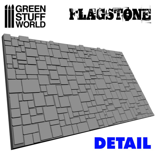 Green Stuff World Rolling Pin Flagstone 1676