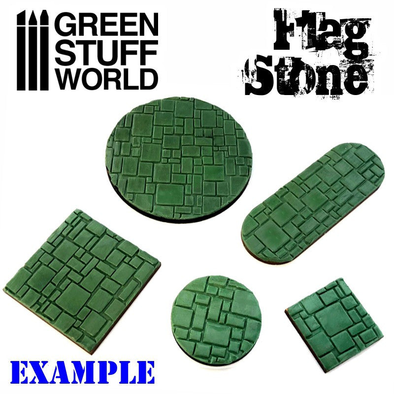 Load image into Gallery viewer, Green Stuff World Rolling Pin Flagstone 1676
