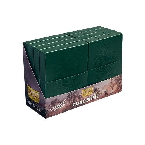 Load image into Gallery viewer, Dragon Shield: Cube Shell - Forest Green AT-30551
