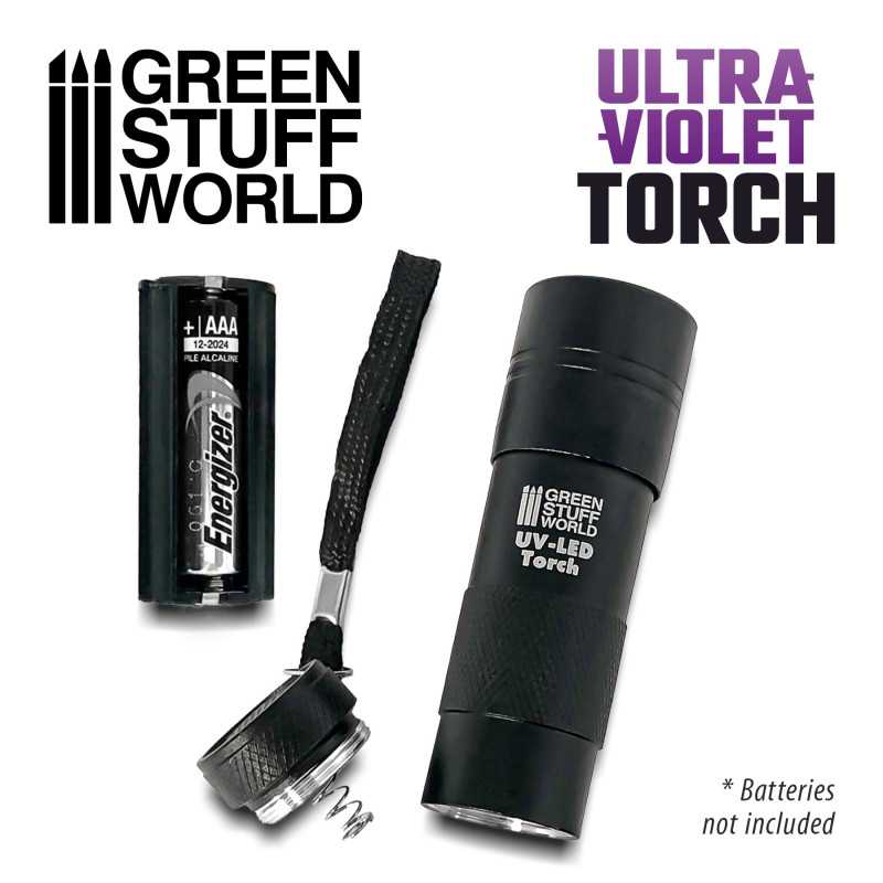 Load image into Gallery viewer, Green Stuff World for Models &amp; Miniatures Ultraviolet Torch 1909
