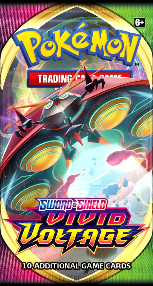 Pokemon Vivid Voltage Sword and Shield Booster Pack