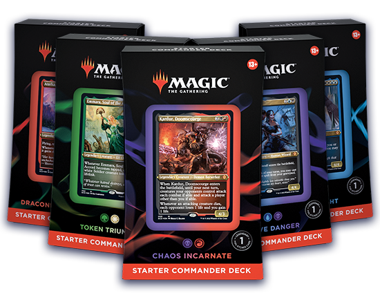 Load image into Gallery viewer, Magic the Gathering Starter Commander Deck - Chaos Incarnate
