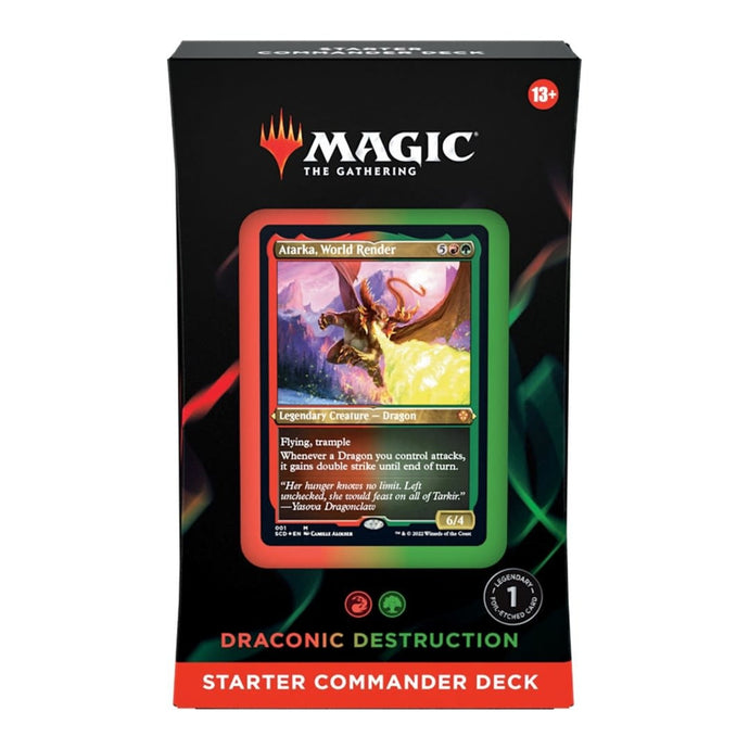 Magic the Gathering Starter Commander Deck - Draconic Destruction