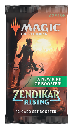 Magic The Gathering Zendikar Rising Set Booster Booster Pack